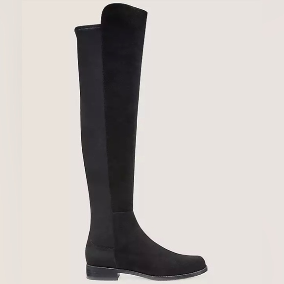Stuart Weitzman 5050 Suede Boots - Picture 3 of 11